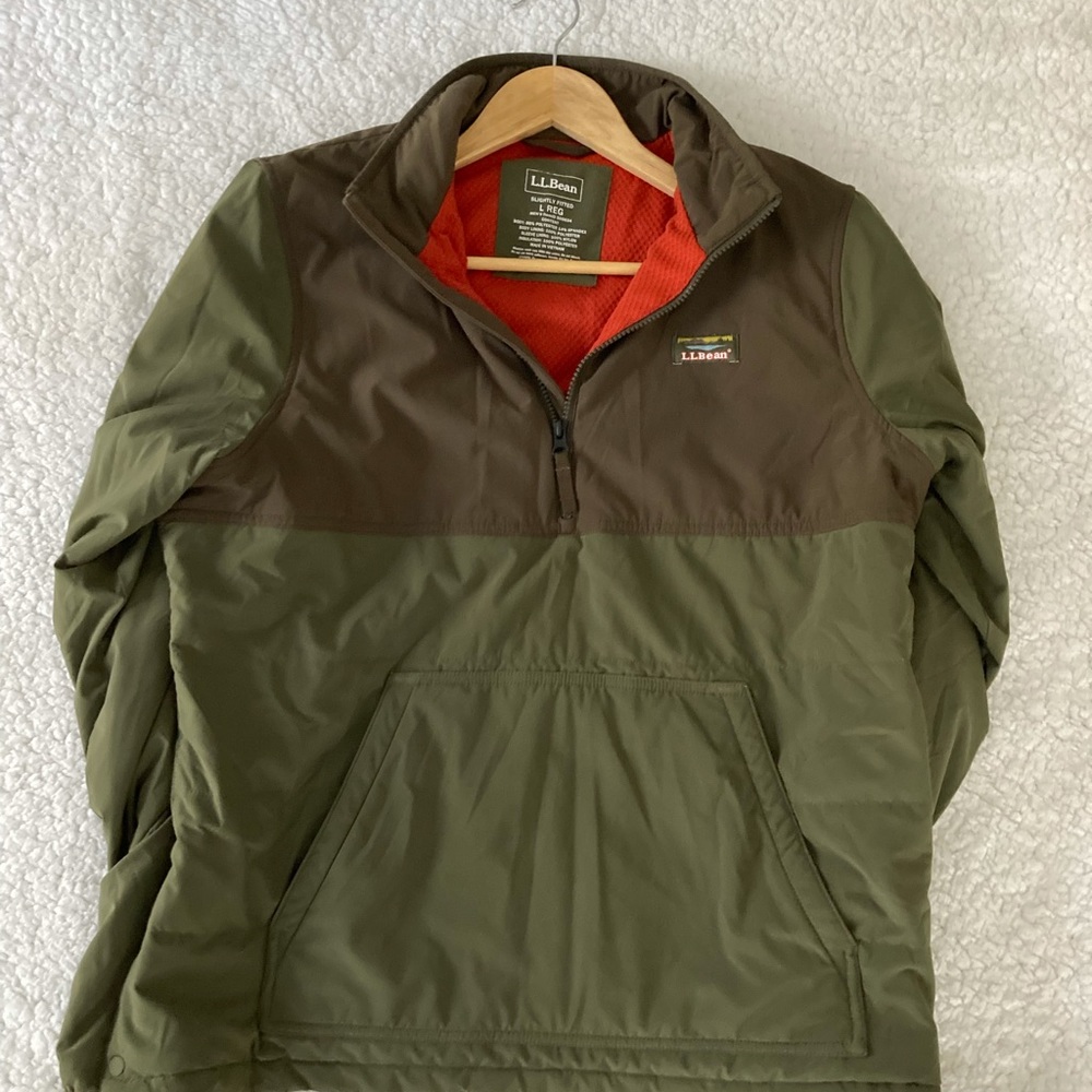 Men’s L.L. Bean quarter zip size Large